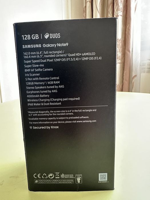 Смартфон Samsung Galaxy Note 9