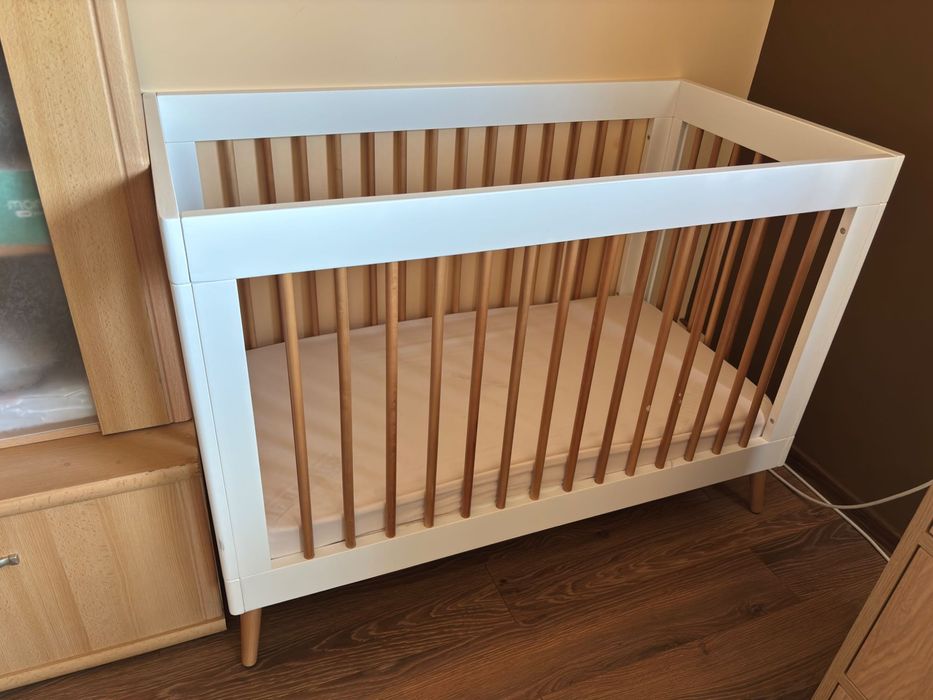 Дървена бебешка кошара Obaby Maya Mini 120x60