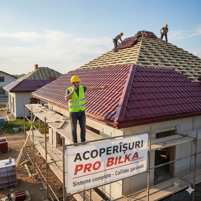 Reparatii acoperisuri mansardari tigla ceramica tabla faltuita