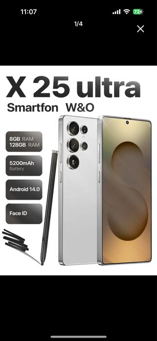 W&O X25 Ultra новый пакет