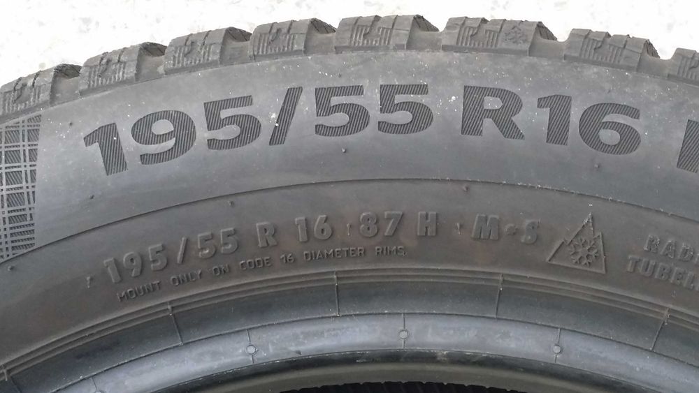 Нова зимна гума CONTINENTAL WinterContact TS 860 195/55 R16 87H