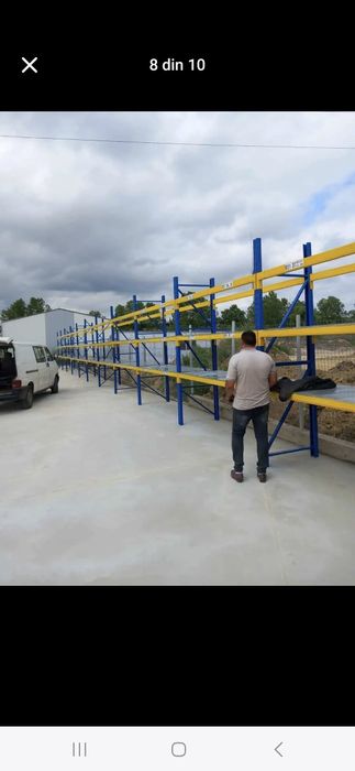 Rafturi metalice pentru depozitare