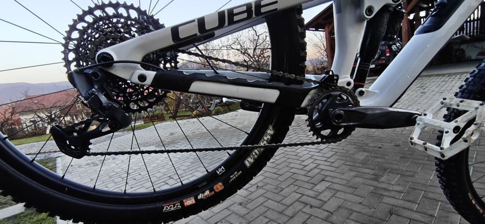 Bicicleta Cube Stereo one55 Race , mărimea M