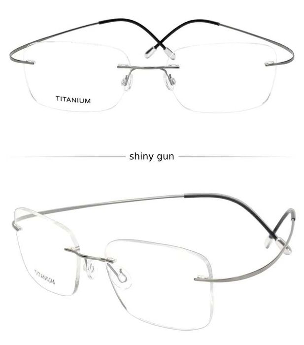 Tитаниеви рамки за очила. Цвят по избор/ (Silhouette - съвместими)