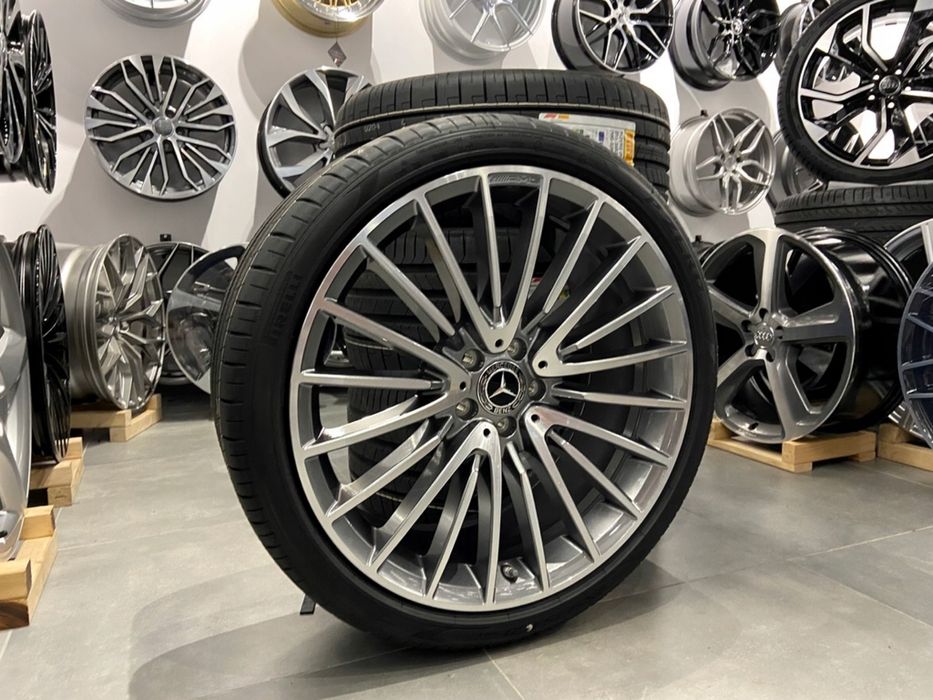 Jante Mercedes AMG originale 21" -  S Class W223 cu anvelope de vara