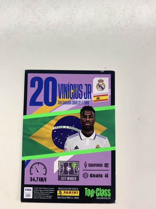 Vand cartonase fotbal Top Class