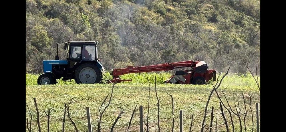 Роторная косилка плющилка KUHN