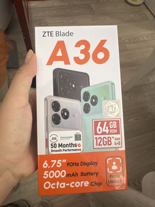 ZTE Blade A36 новый упакованный