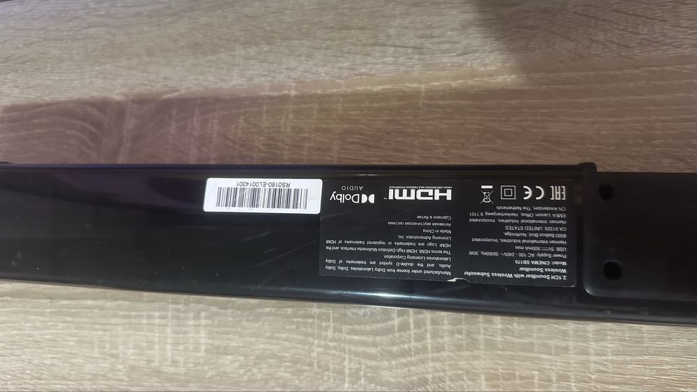 Soundbar JBL FARA subwoofer