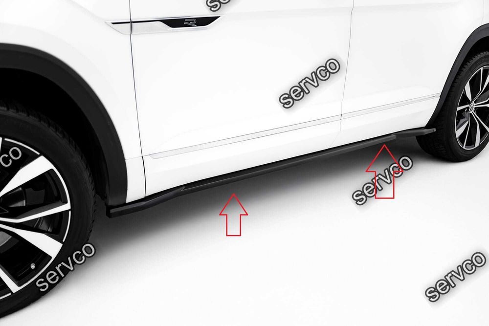 Pachet Set Splitter Exterior Lip Prelungiri Body kit tuning Volkswagen Atlas R-Line Mk1 Facelift 2 2023- v2 - Maxton Design