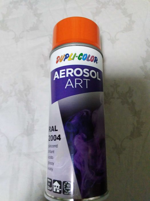 Спрей боя,дълбоко оранжево ,Dupli Color 400мл.