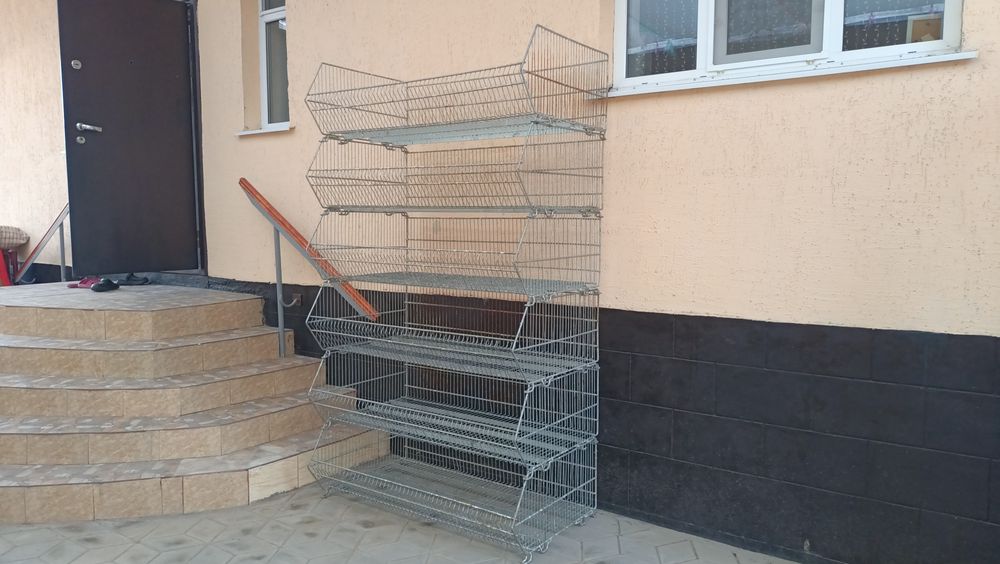 Металлическая полка для СТО, гаража