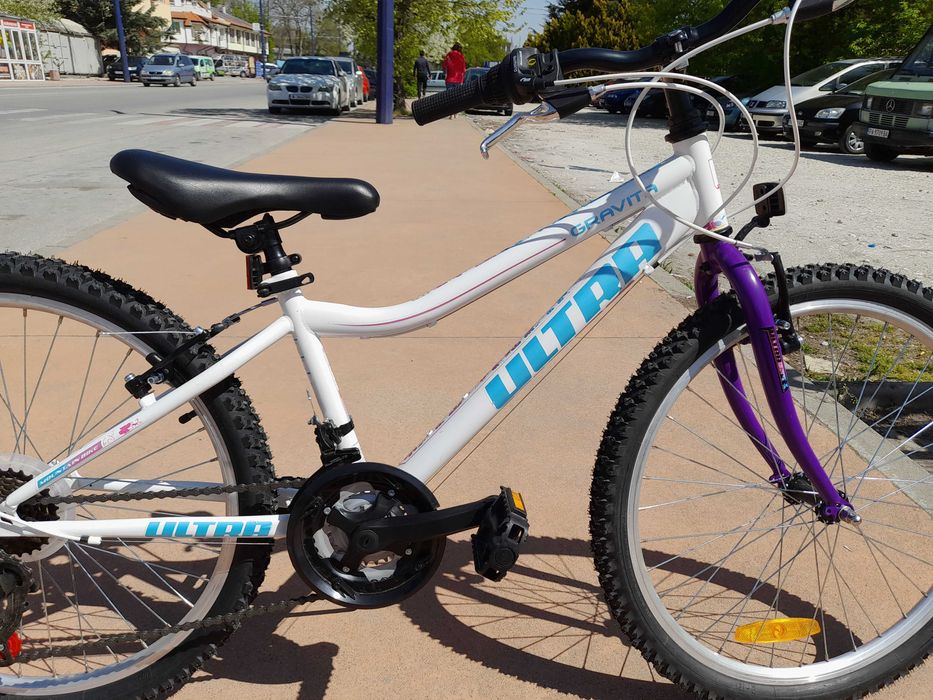 CROSS Велосипед 24" Ultra GRAVITA бял