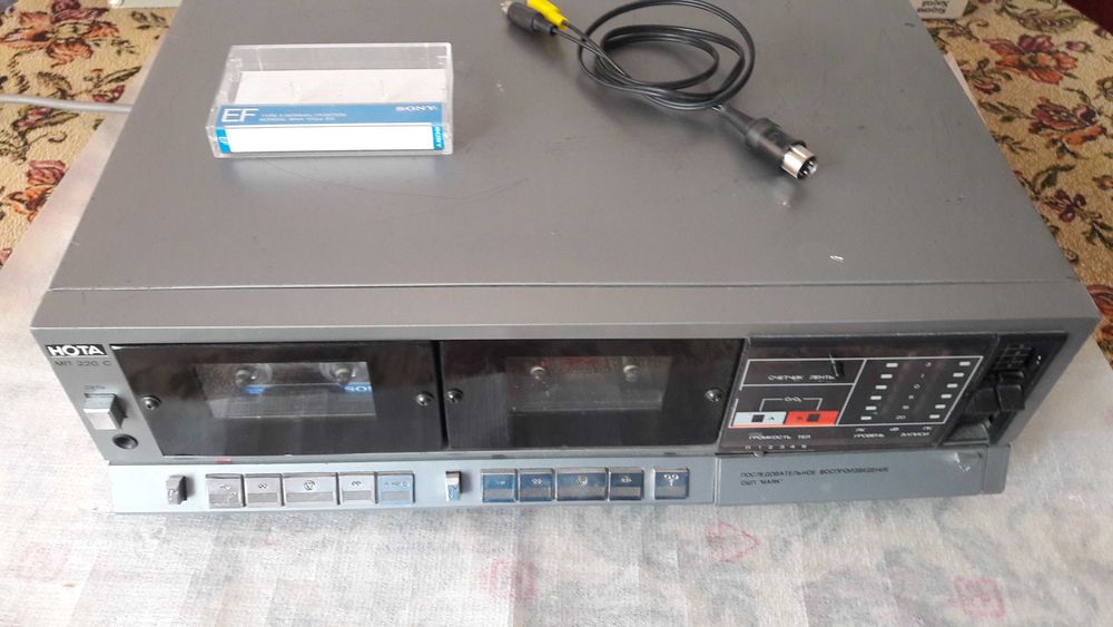 Магнитофон дека Нота МП-220С. - Магнитолы Караганда на Olx