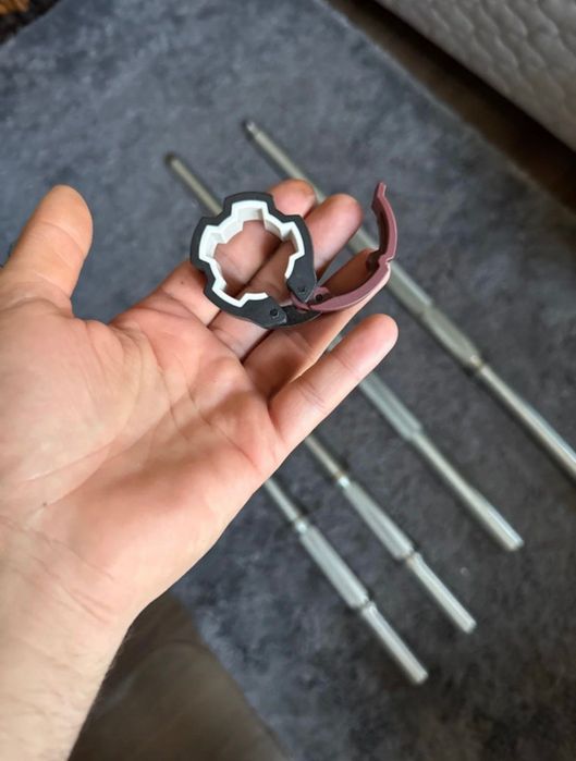 Set gantere + bară 50Kg