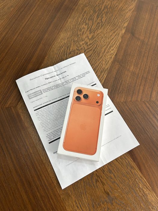Новый iphone 17 pro max 2 tb с физ сим