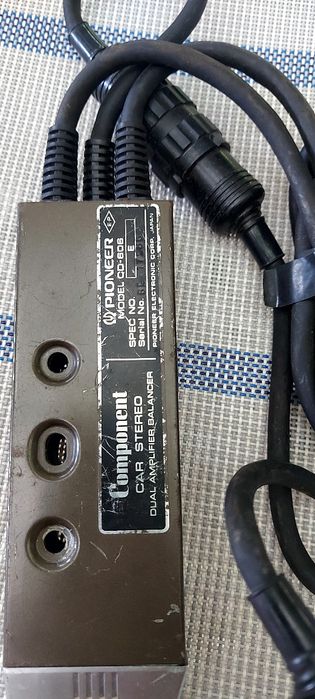 Pioneer dual-amp balancer cd-606