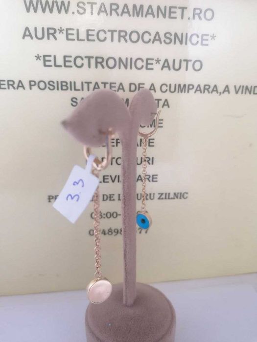 cercei aur 14k (m2) star amanet