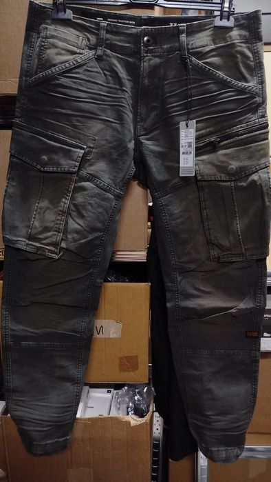Оригинален карго G-Star Raw Rovic Zip W33 панталон нов мъжки