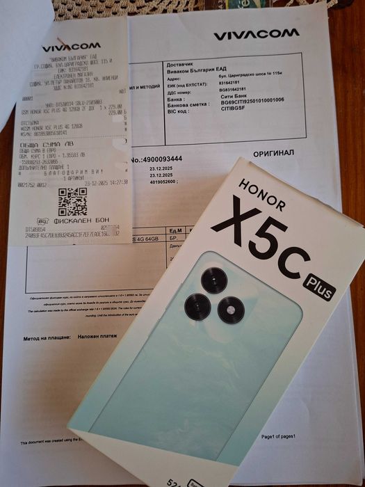 Smartphone Honor X5C PLUS