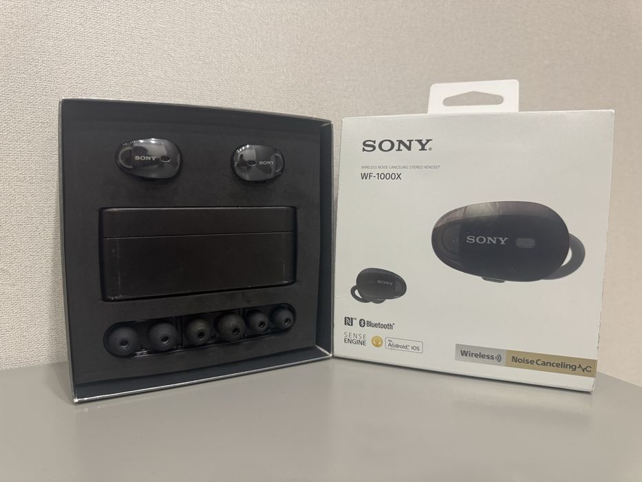 Sony WF-1000X | Беспроводные TWS наушники | ANC | Отличный звук