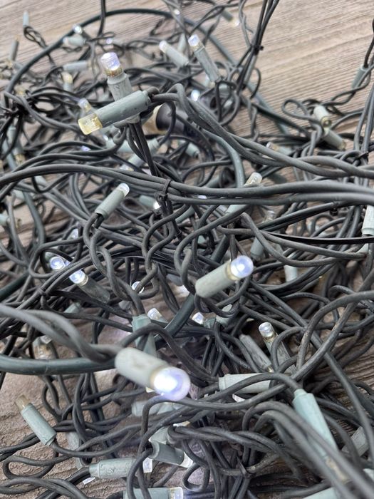 Lumini de Crăciun pentru acoperiș – Alb rece