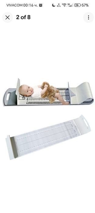 Бебешки детски метър