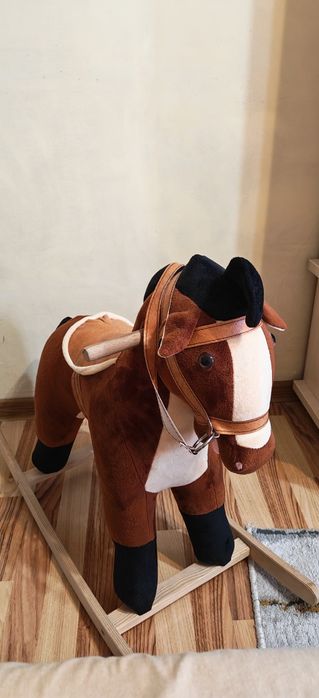 Лошадка качалка говорящая