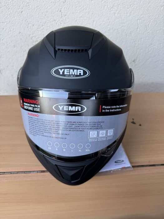 Casca moto flip-up Yema YM926 , marimea S , NOU