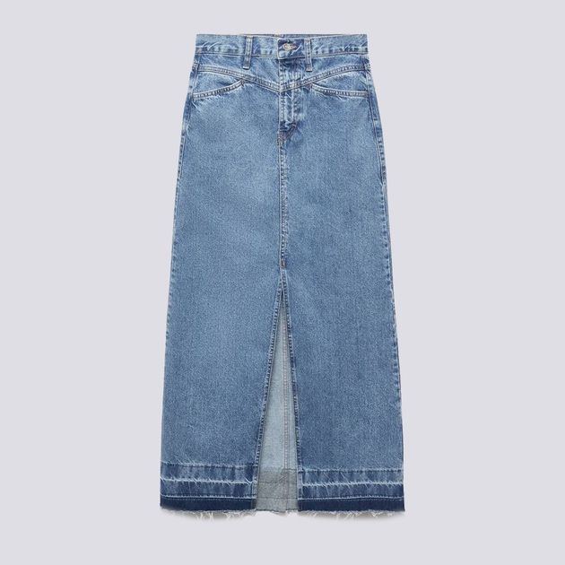 MANGO Дънкова пола дълга 4 модела