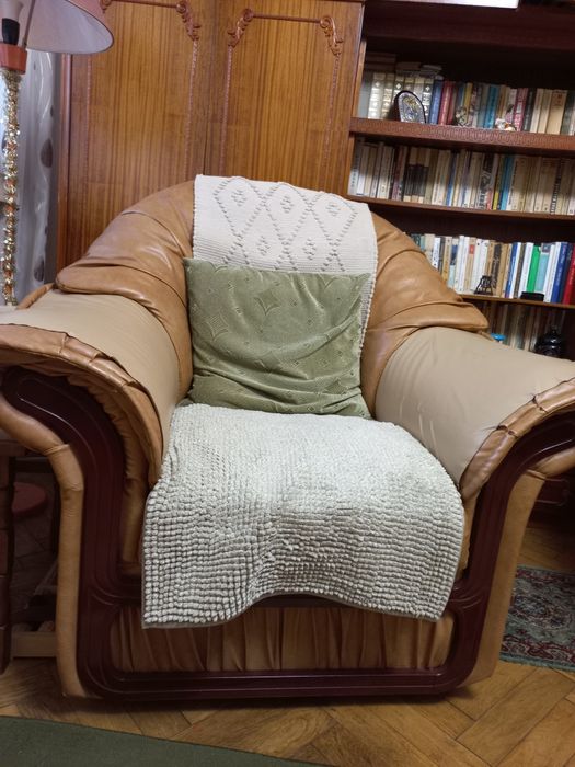 Mobila living,2 fotolii ,pat si vitrina-sufragerie Iasi