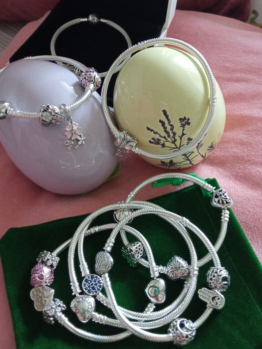 Brățări Pandora,argint, toate marimile