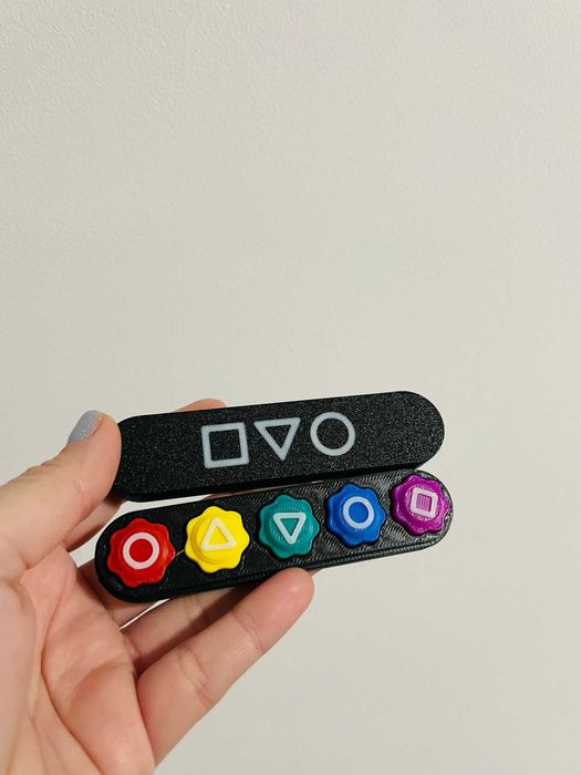 Set Gonggi – Joc Tradițional Coreean din „Squid Game”, Printat 3D