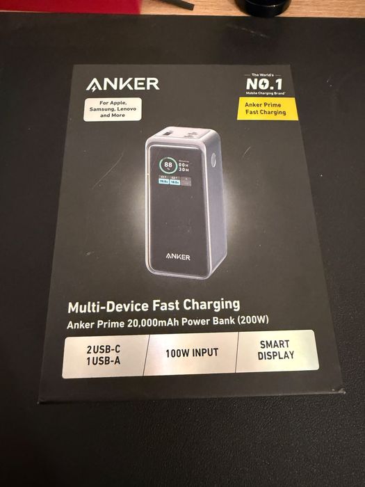 Anker prime 20000 mah power bank
