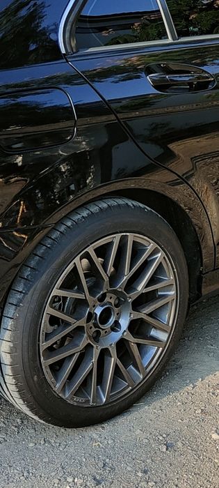 Vând jante MOMO 5x112, anvelope noi, Skoda, Audi, Mercedes