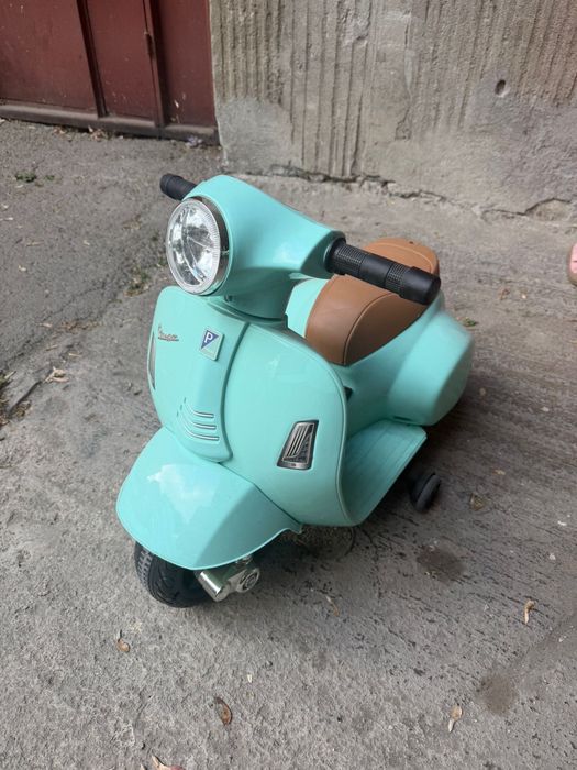 Motocicleta electrica Vespa pentru copii, Homcom
