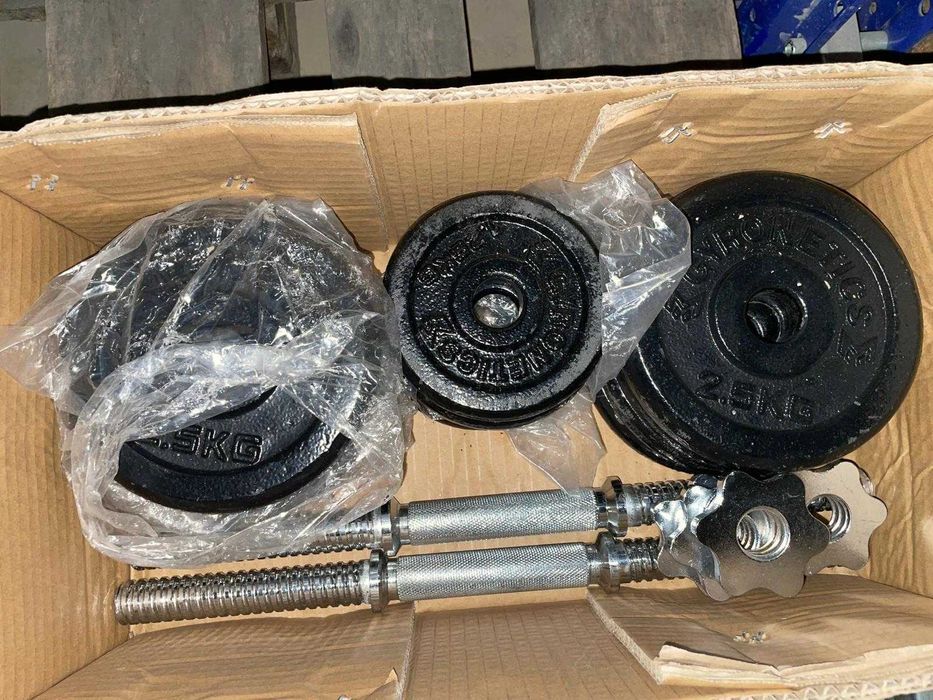 Set gantere 30 kg fier Gyronetics