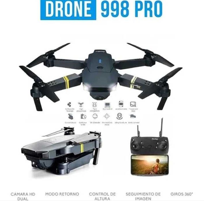 -10% Намаление!!! Дрон 998 PRO Micro Foldable Drone