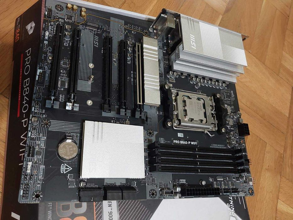 AMD Ryzen 9 7900X + MSI Pro B840-P Wi-Fi