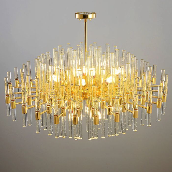 Candelabru de cristal Mcgregor cu 22 de lumini