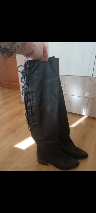 Ботуши чизми в черно