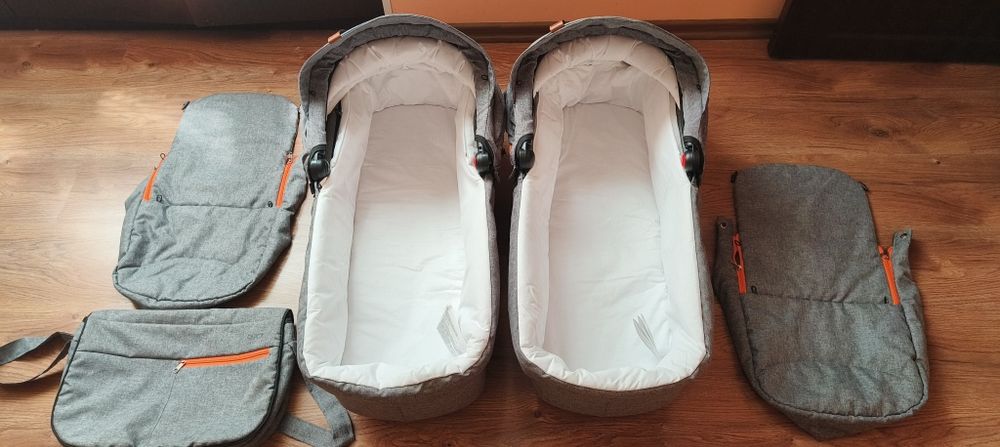 Бебешка количка за близнаци - Dorjan quick twin 2в1