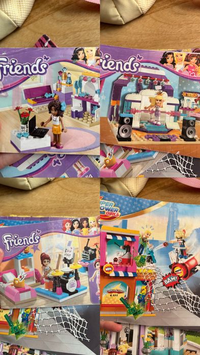 Коробка с лего , различные наборы