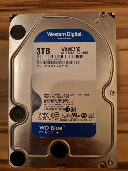 Hard Disk WD Blue 6TB SATA 3"5