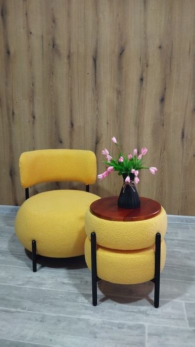 Кресло PANDA и 2в1 пуфик