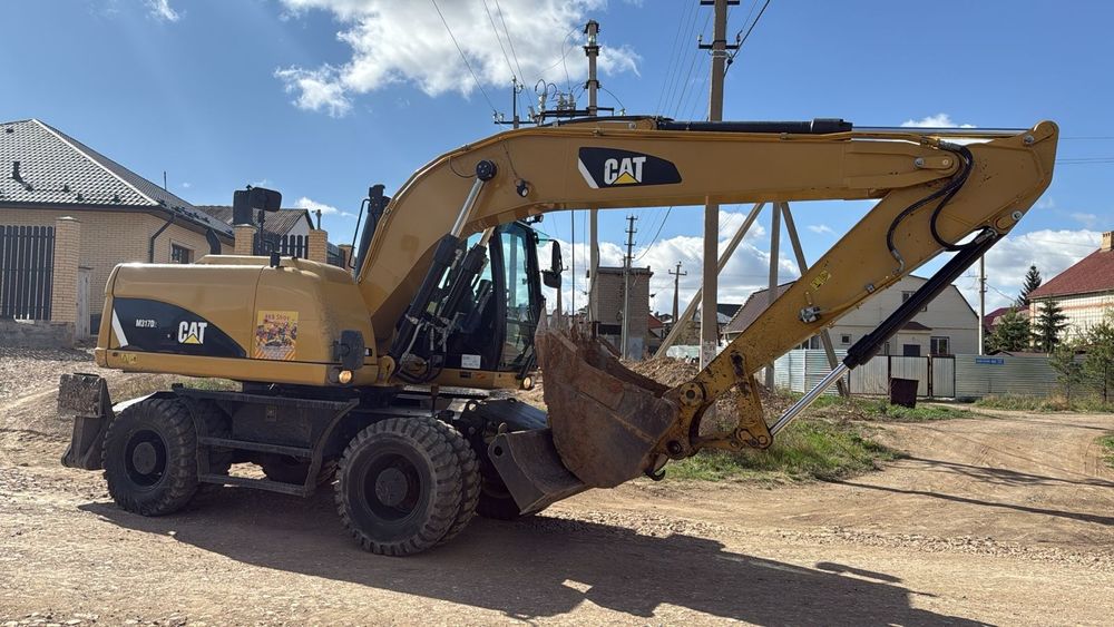 Услуги колесного экскаватора