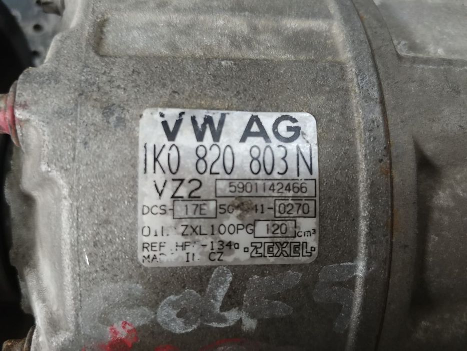 Compresor clima ac 1k0820803n vw golf 5 jetta passat touran tiguan seat altea leon skoda octavia 2 superb