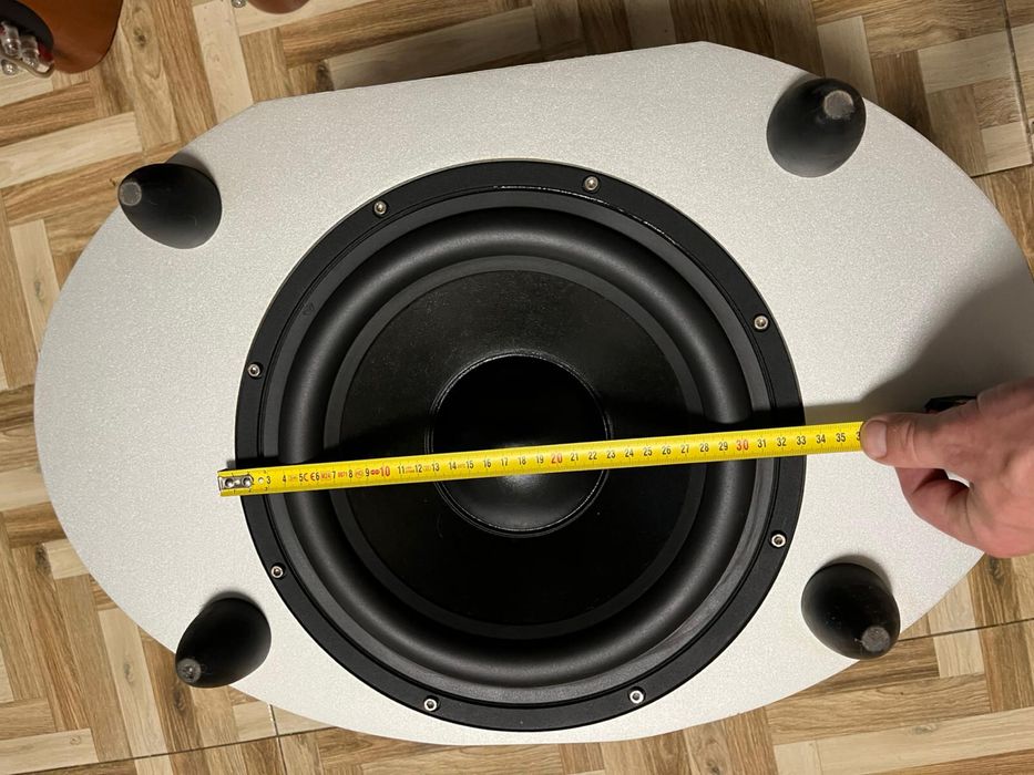 Subwoofer imens Kef PSW-3500 bass 30cm