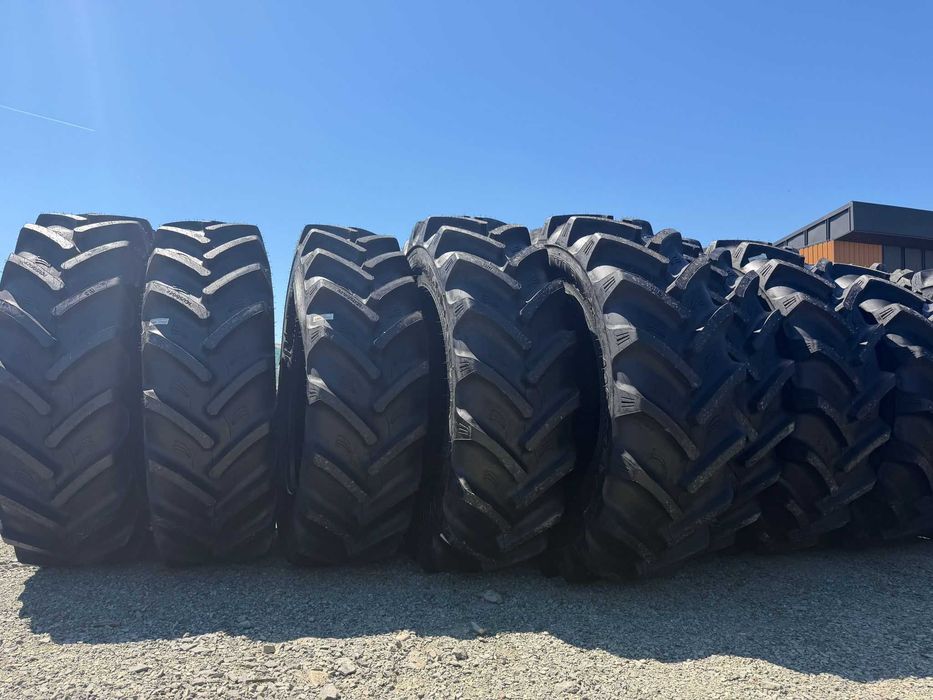 420/85r34 cauciucuri 142D RADIAL echivalent 16.9R34 merg fara camera ( tubeless) protectie la janta 16.9-34 pt tractor fiat agri deutz new holland