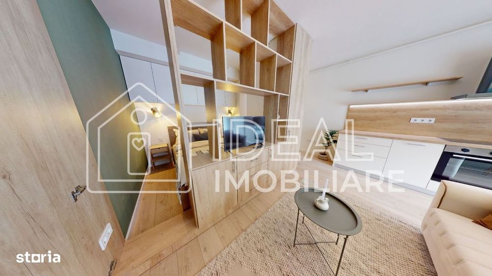 Garsonieră La CHEIE, 37mpu plus balcon